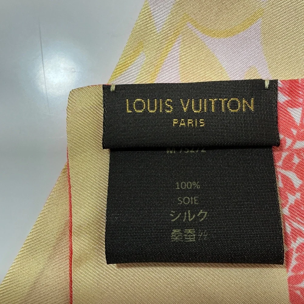 Louis Vuitton silk twilly - Picture 4 of 7